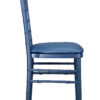 Chair Chiavari Resin – Deep Blue Sea, Color Core, (Steel-Core) A Series CCRDBS-STEEL-AX-T