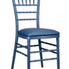 Chair Chiavari Resin – Deep Blue Sea, Color Core, (Steel-Core) A Series CCRDBS-STEEL-AX-T