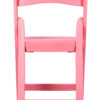 Pink with Pink Vinyl Cushion Resin Folding Chair CFRP-AX-T