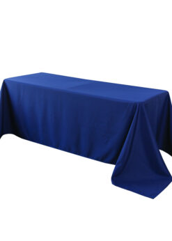 Navy Blue Rectangle Table Linen